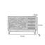 Armoire d'appoint en rotin de style rétro-104047935