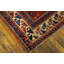 Antique Caucasian Wool Coral / Salmon Pink Hand Knotted Pile Rug