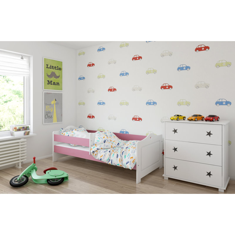 Simpson Cabin Bed, 80 x 180 cm, Pink, No
