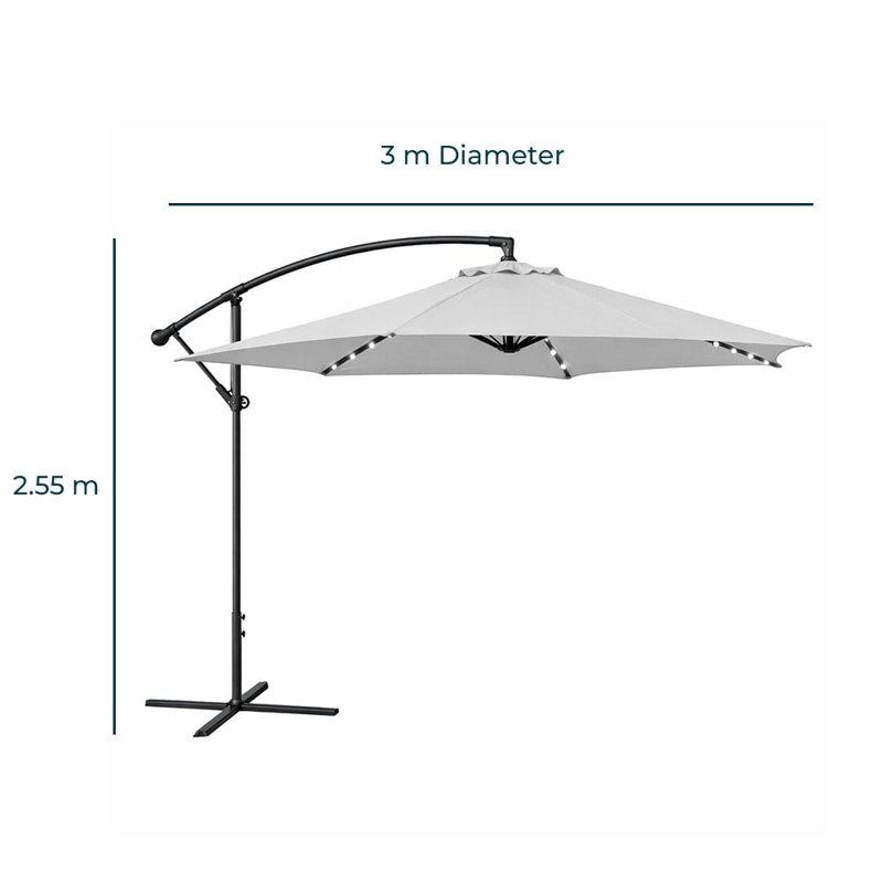 300cm Cantilever Parasol