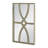 Rectangular Wooden Wall Mirrors with Distressed  Frame