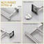 Double barre à serviettes murale 24 po-70724587