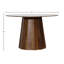 Tempe 47'' Round Marble Dining Table