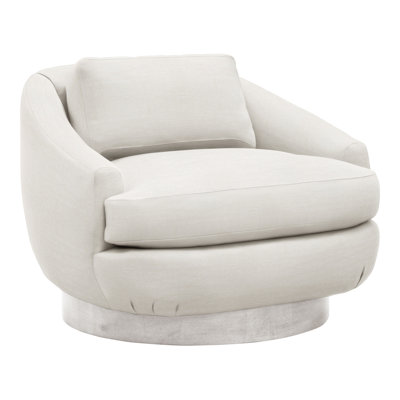 Penrose By Michael Weiss Swivel Barrel Chair