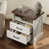 White/Dark Walnut selected