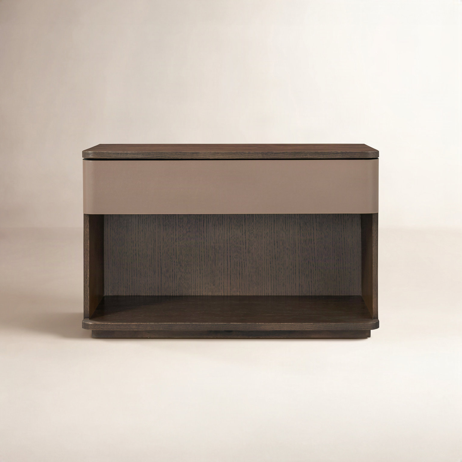 1 - Drawer Nightstand, Brown