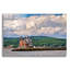 Art mural en verre Latitude Run® «Cloudy Day At Rockland Breakwater» par Rick Berk-1624312165