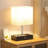 Lerena USB Bedside Table Lamp