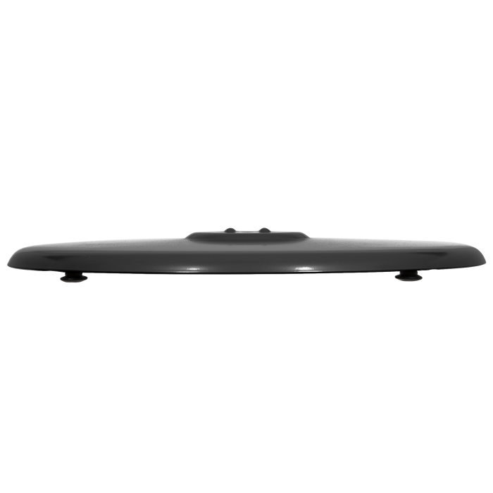 Table carrée pour salle de pause, H 42 po x L 36 po x l 36 po, Noir, gris