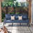 Mcknight 76'' Outdoor Aluminum Patio Sofa with Angled Backrest, Curved Armrests & Reinforced Support Legs-1884906733