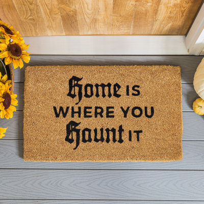 Centrahoma Non-Slip Halloween Outdoor Doormat