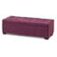 Long banc de rangement en tissu mauve avec rangement en tissu mauve moderne-1517470667
