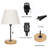 Wood Table Lamp