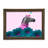 The Horned Zebra - Single Picture Frame Print-1424252992-1424252991