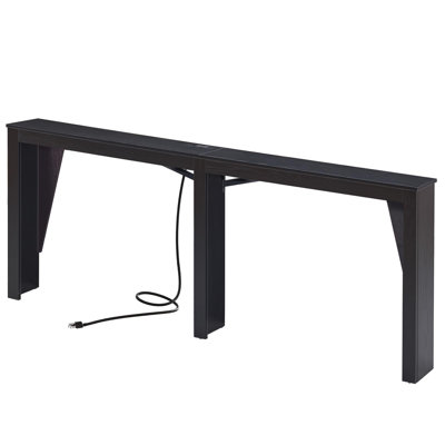 Long Console Table With Power Outlets