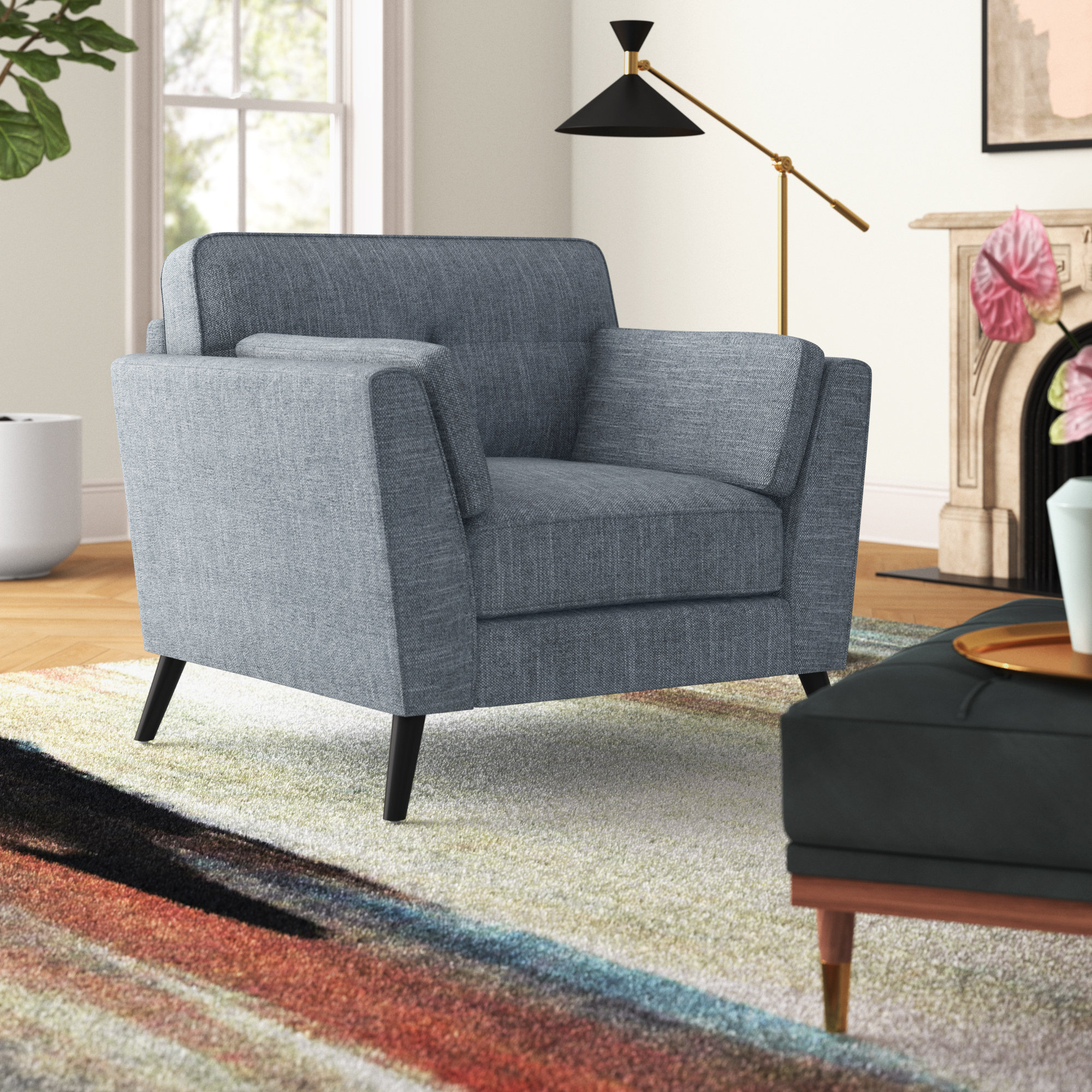 Josefa Upholstered Club Chair