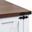 Farmhouse End Table With Charging Station-2103584216