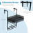 24'' Rectangular Adjustable Folding Table