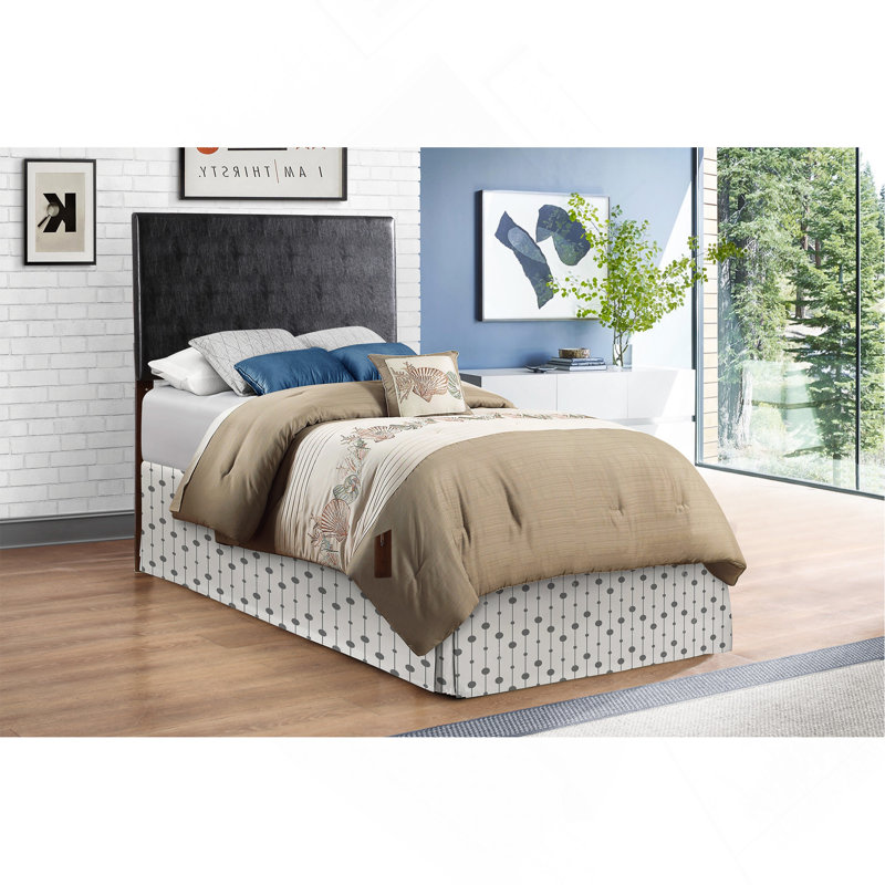 Twin Headboard , BLACK, Twin