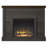 Alaya 47.38'' W Electric Fireplace & Mantel Package with 4600 BTU-395506904