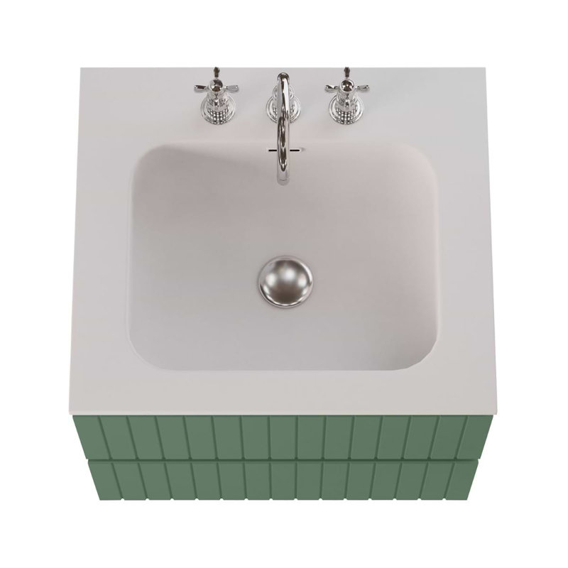 Prima 24.25'' W Single Vanity, Forest Green, 24"