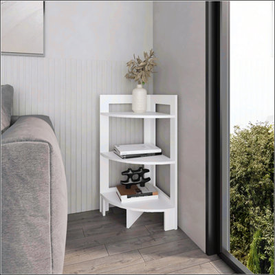 Corner Shelf With 3 Shelf by Latitude Run