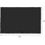 Toile d'ombrage rectangulaire 19 'x 11'