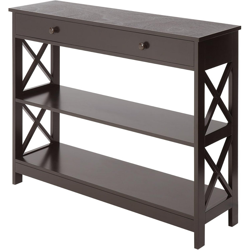 Akebia 100.33 Console Table with drawer, Espresso