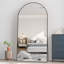 Carlyann Aluminium Framed Freestanding Full Length Mirror-365095602-398171642