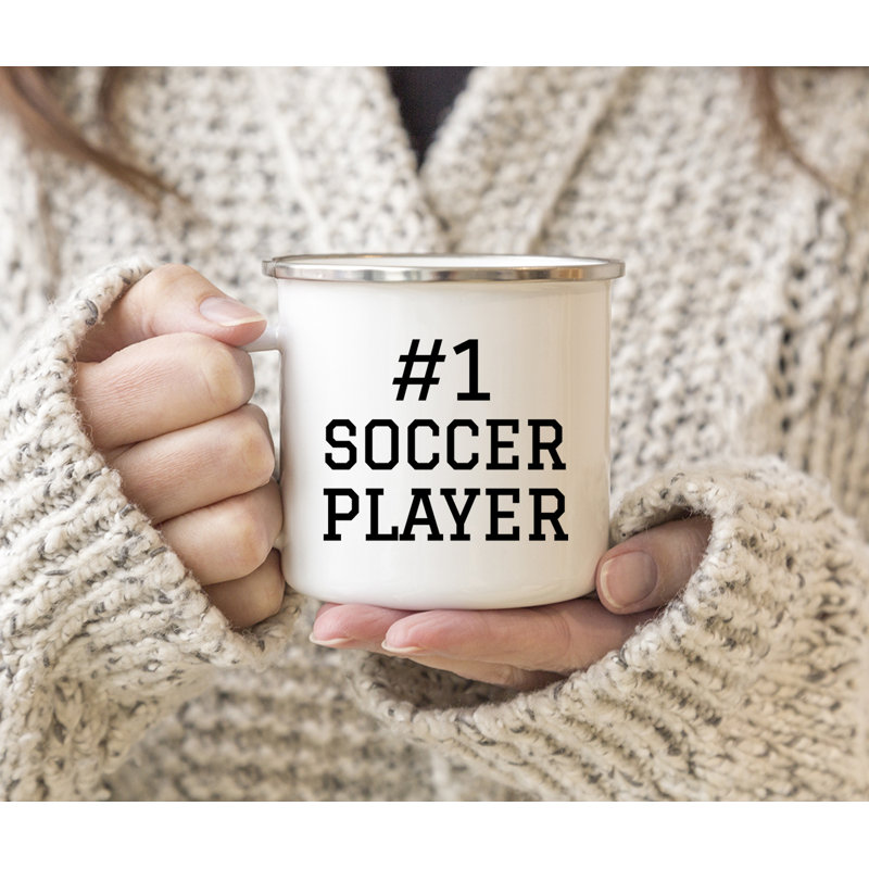 Tasse de camping Campfire, Joueur de soccer