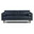 Napa 88.5'' Full-Grain Genuine Italian Leather Sofa-559895564