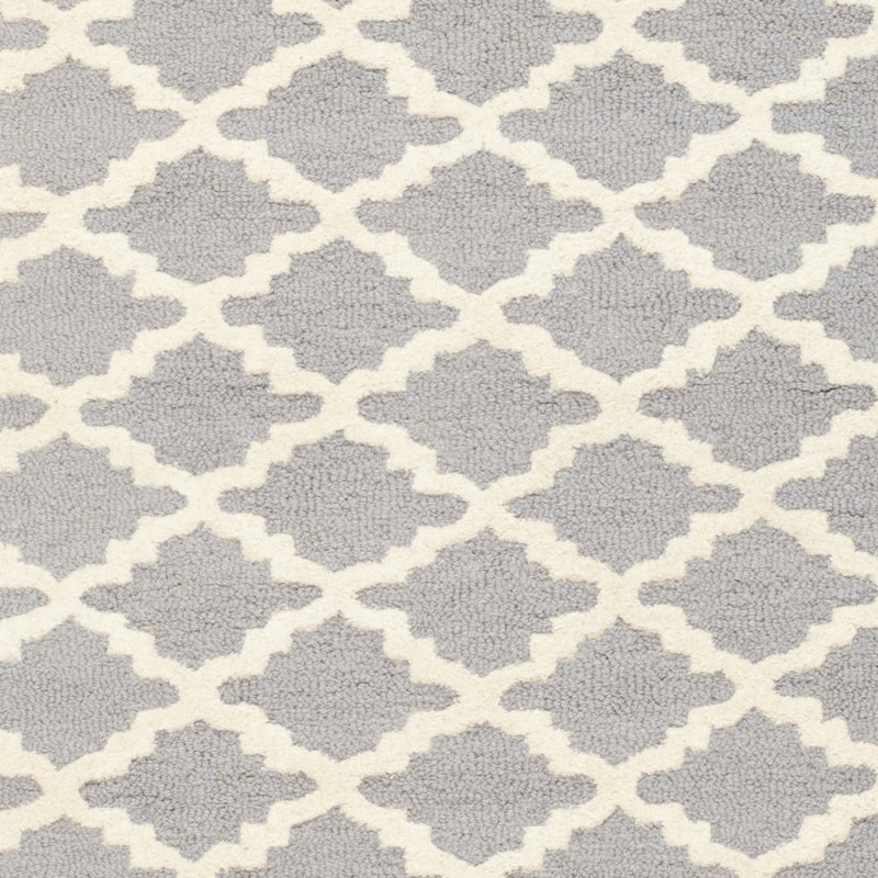 Cannen Hand Tufted Wool Geometric Rug, Rectangle 9' x 12'