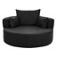 Fauteuil pivotant avec coussins amovibles Accent
