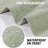 Linen Look 100% Blackout Curtains for Bedroom Full Light Blocking Rod Pocket 42 Inches Wide Linen Textured Thick Window Curtain Drapes with Backing-1600622887-1600622936