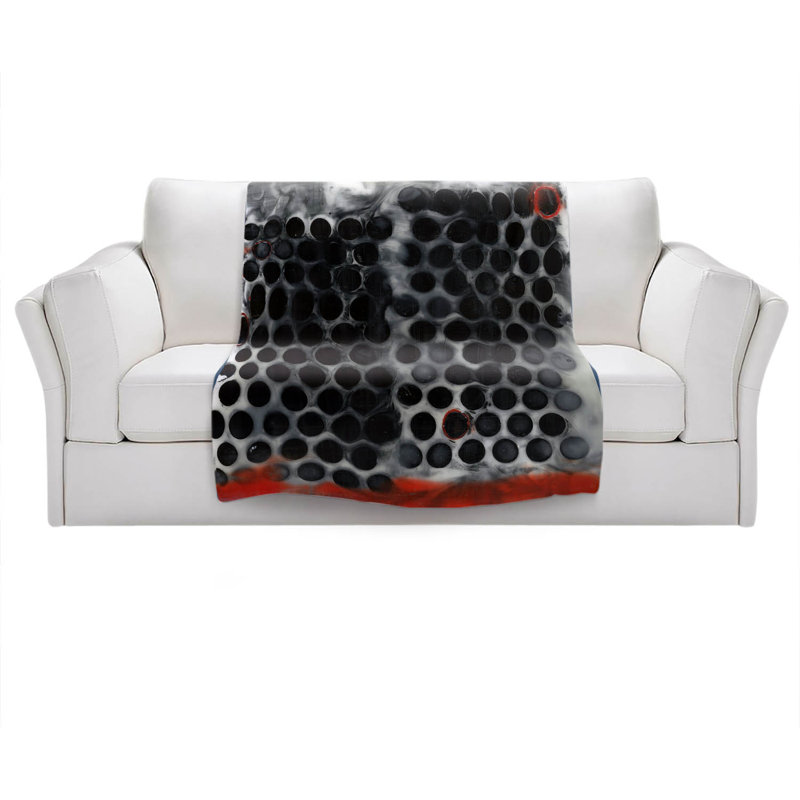 Hand Woven Throw Blanket, 51" x 60"