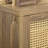Sideboard Buffet Cabinet With Rattan Doors