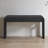 Modern Console Table With 2 Grooved Drawers, Soft Rounded Curves, Glossy Durable Surface, And Adjustable Foot Pads For Stability, Ideal For Living Room And Entryway-1888571786