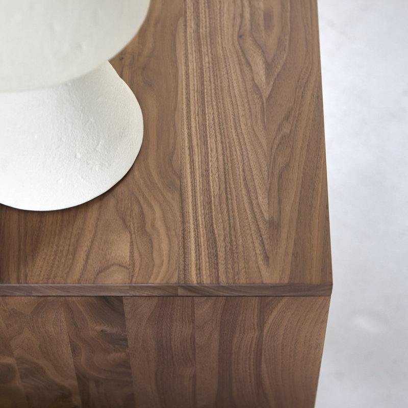 Esmée 48cm W Solid Wood Bedside Table