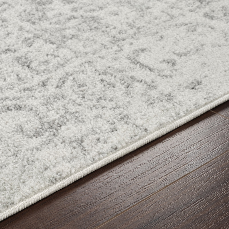 Brambach Power Loom Light Grey/Beige Rug, Rectangle 160 x 220cm