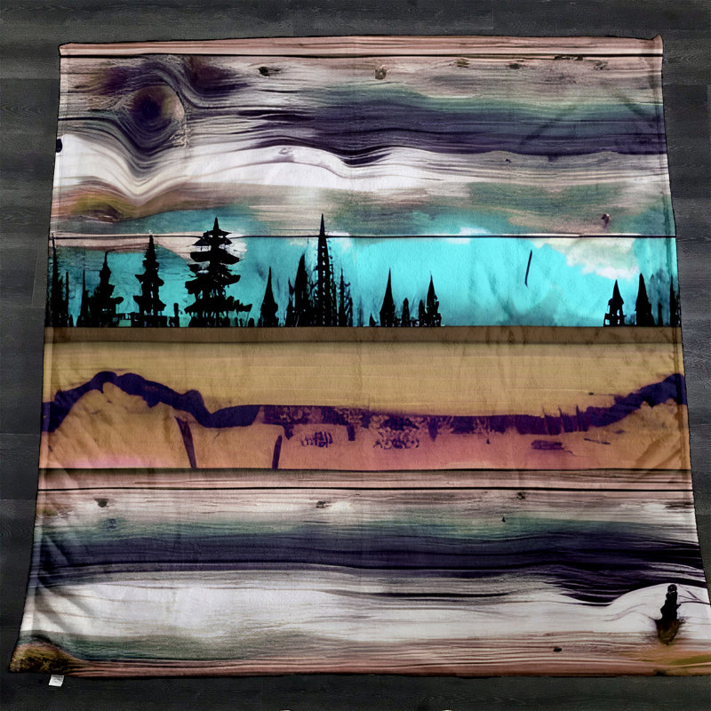 Throw Blanket, 51" W x 60" L