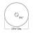 23-5/8 in Leaf Scroll Polyurethane Ceiling Medallion