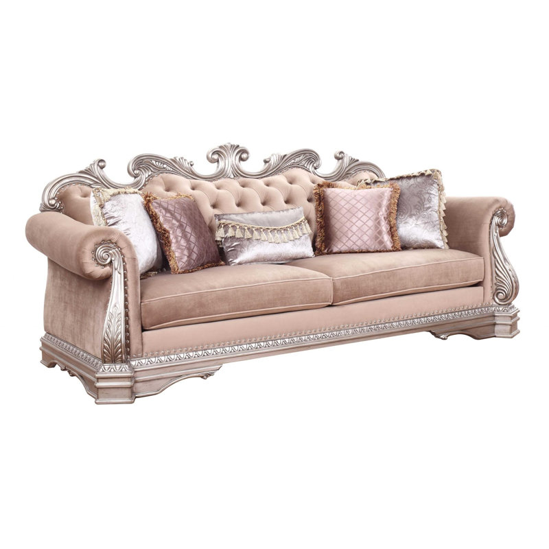 Coussin en velours 42 po et coussins décoratifs 42 po Rosegold