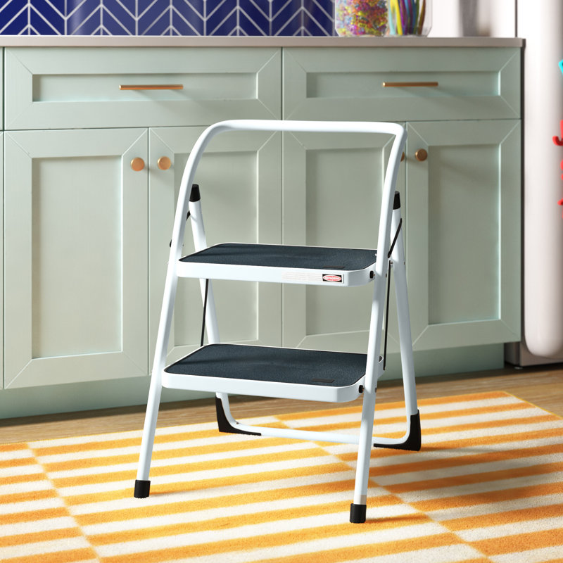 2 - Step Steel Folding Step Stool