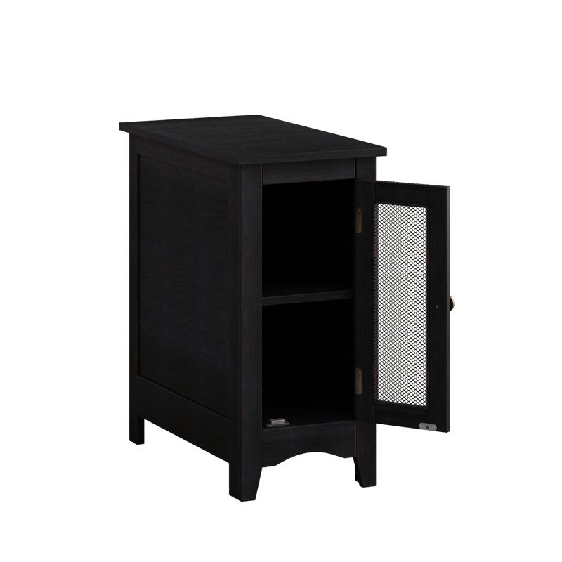 Table d'appoint rectangulaire, Noir