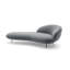 Chaise longue concubine moderne en tissu incurvé-568490170