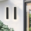 Applique murale à DEL, lampe murale imperméable pour l'extérieur, applique murale à DEL minimaliste moderne, convient aux jardins, aux cours et aux porches-95115307