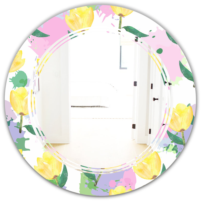 Miroir mural Triple C Floral Cottage Americana, H 31,5 po x l po
