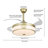 42Inch Flush Mount Ceiling Fan With Remote Control-2058099028