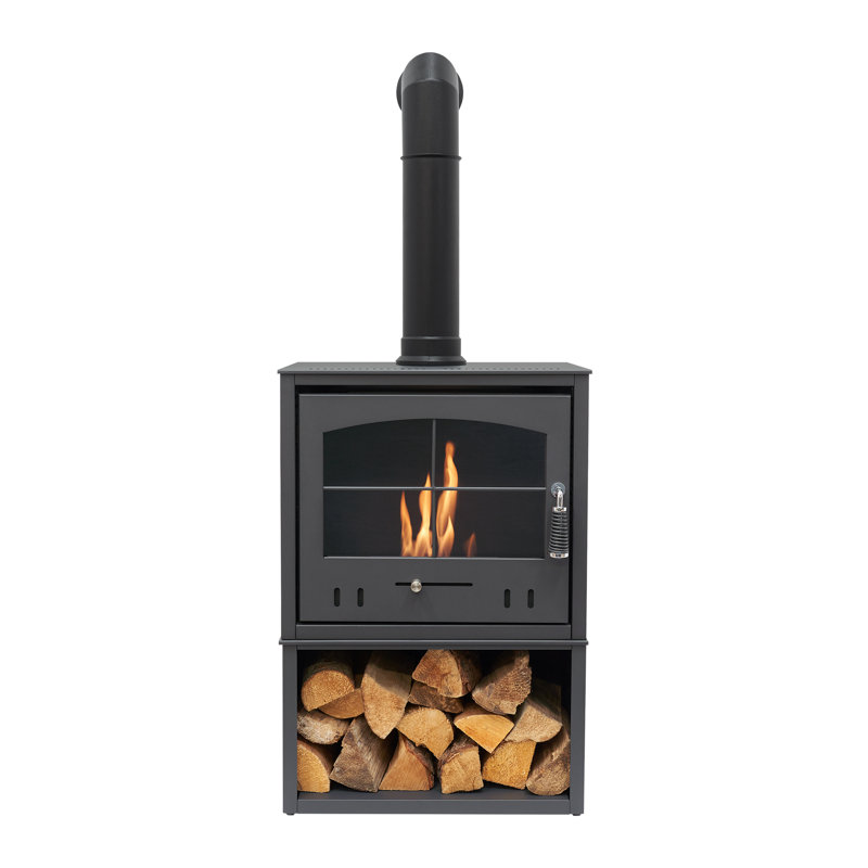 Belfry Heating 53cm W Grey Bio-Ethanol Stove