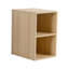 Meuble-lavabo mural 36 po avec lavabo en céramique, porte à fermeture en douceur et tablettes de rangement pour salle de bain moderne